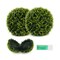 2 Pieces 18/22 Inches Indoor Outdoor Faux Decorative Balls for Patio Garden Front Door Balcony and Backyard-S